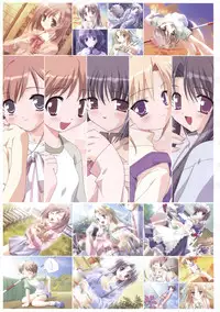 Canvas Sepia iro no motif Visual Fan Book