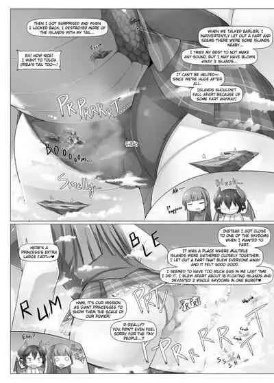 (C96) [Ochikonium (Terada Ochiko, rakiA)] Gigantic Gas Situation (Manaria Friends) [English]