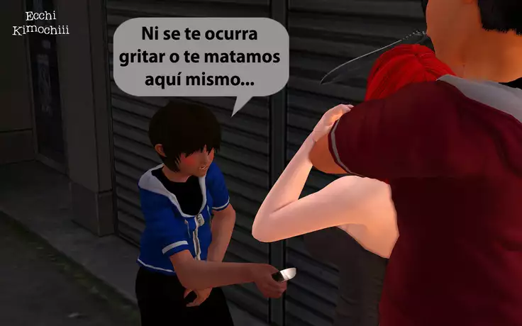 "Robo en el Callejón" parte 1/3 decensored "Ecchi Kimochiii"