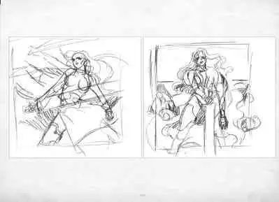 ALICESOFT ORION SCRIBBLES with CROQUIS ULTIMATE EDITION VOL.2 織音計画特別版 ラフ画集