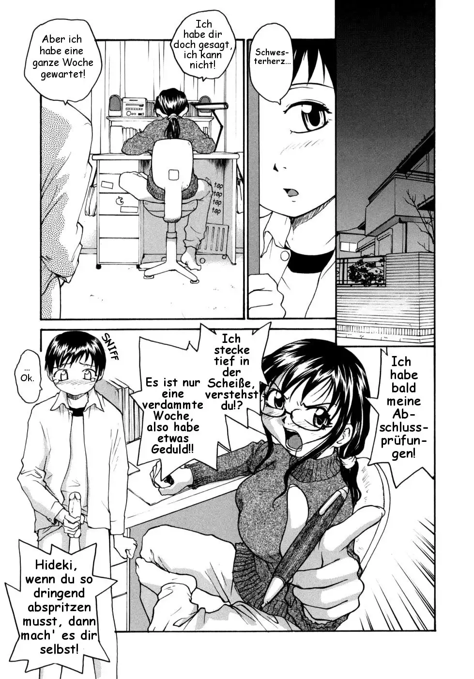 Ane to Megane to Milk - Sister, glasses and sperm