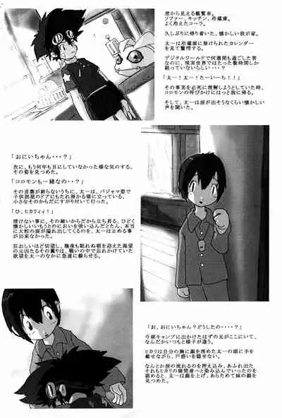 (Puniket 10) [COUNTERPARTS (Gabagobogebe)] Delicate Sound of Thunder (Digimon Adventure)