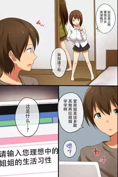 Ane Harem ~Moshimo Sannin no Ane o Jibungonomi ni Kaeretara