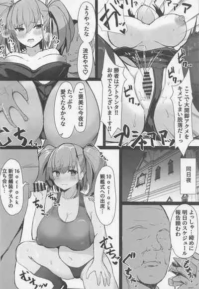 (C100) [Vivido (Kumasaku Tamizou)] Maji Yada Cosplay Fukujuu Atlanta (Kantai Collection -KanColle-)