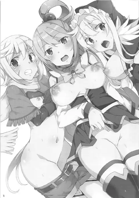 Kono Subarashii Megami-tachi to 3P o!