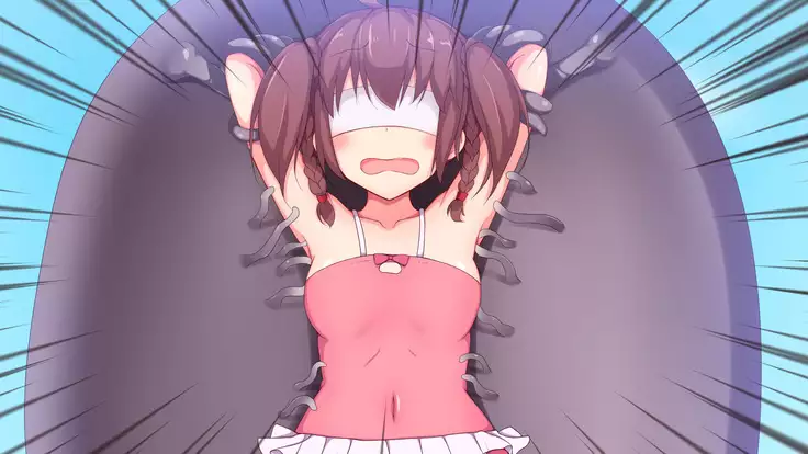 Kusuguri Robokan Beach Hen with Shokushu Kaibutsu