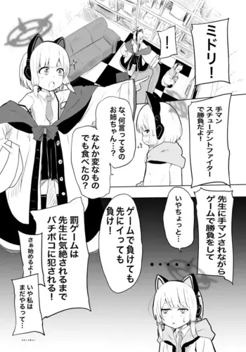 [Happa] MomoMido Shoubu (Blue Archive)
