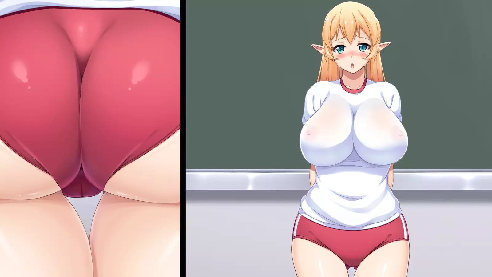 Junshin na Elf no Ryuugakusei ni Anal Choukyo shiyo!