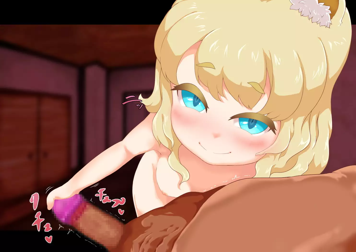 Noja Loli Kitsune Musume no Yawaraka Otete de Shiboraretai!