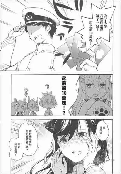 [Ponkotsu Works] Kakin Shikikan, Fuku o Kau. (Azur Lane) [Chinese] [不可视汉化]