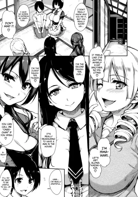 At Home Harem FudeoroSisters Ch. 1-2