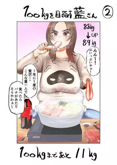 Ai Gains 10kg in 100 Days + Ai aims for 100kg