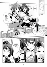 (Reitaisai 9) [WindArTeam (WindArt)] Touhou Koiiro Monogatari - AyaMu - (Touhou Project) [English] {desudesu}