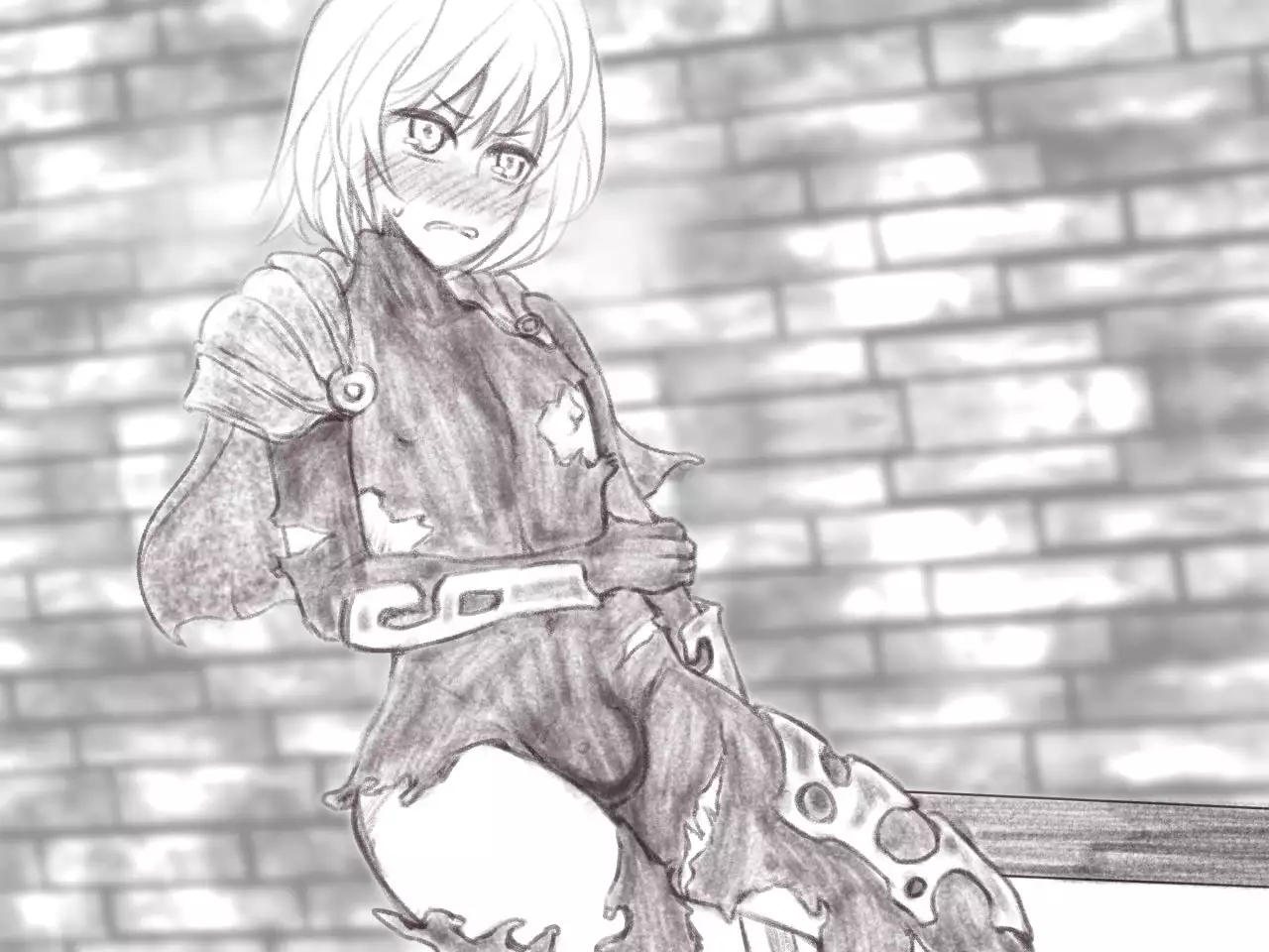 Sousei no Meikyuu ~Makereba Futanari Inma ni Okasareru~