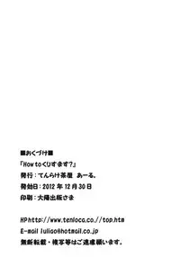 (C83) [Tenrake Chaya (Ahru.)] How to Christmas? (Touhou Project)