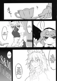 (C78) [BURUMAN (Tajima Yuki)] S&M Violence (Touhou Project) [English] =LWB=