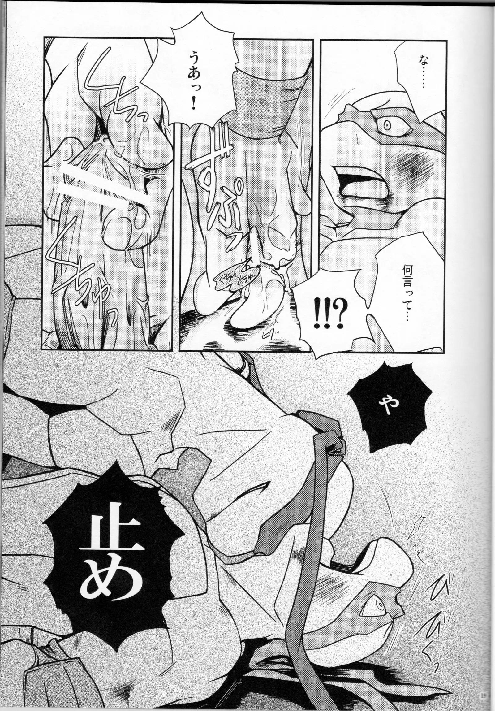 FALLEN - Raph vs Leo - Teenage Mutant Ninja Turtles, TMNT doujinshi