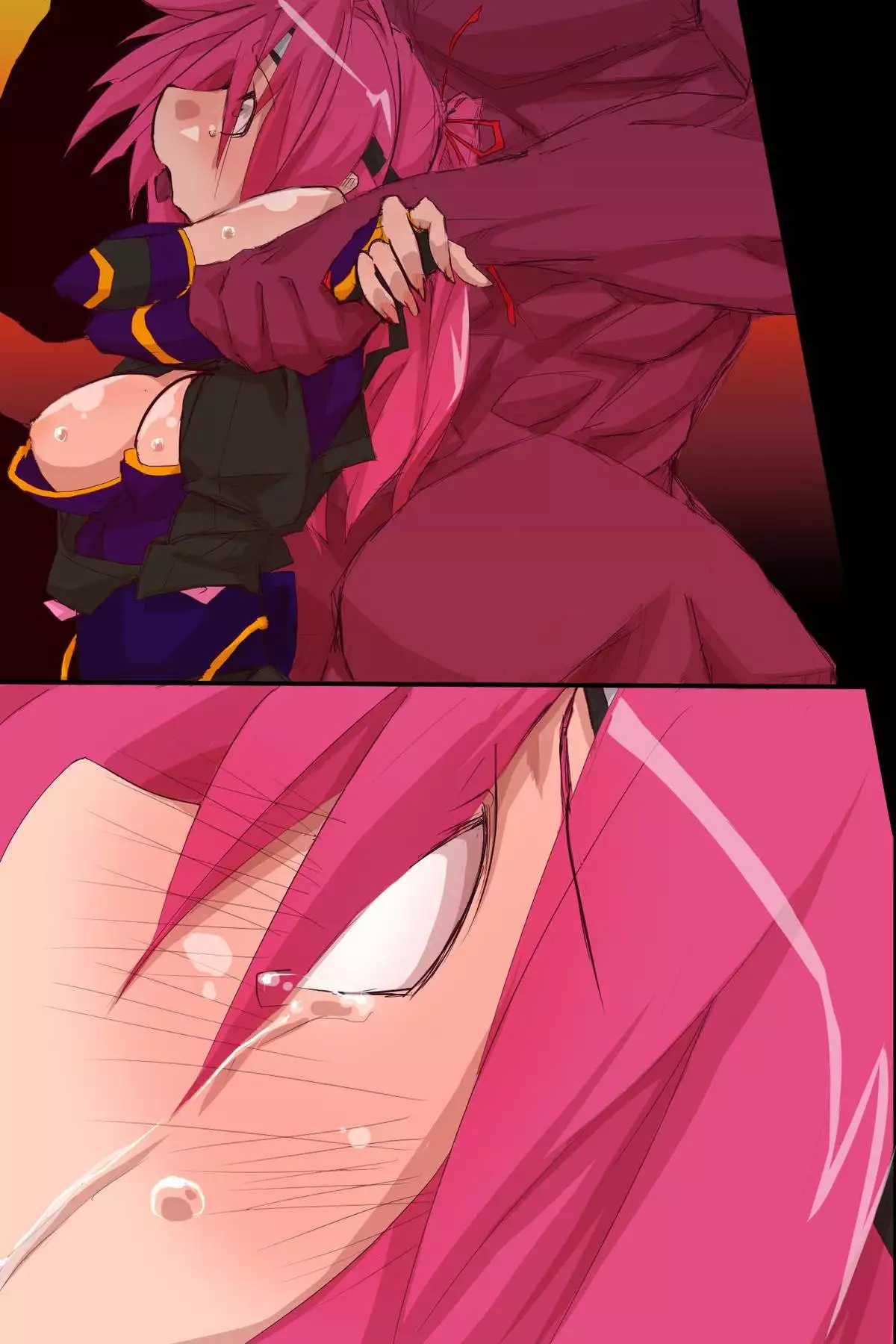 narenohate - stud Pregnancy Fetish woman Shinobi Aku falls