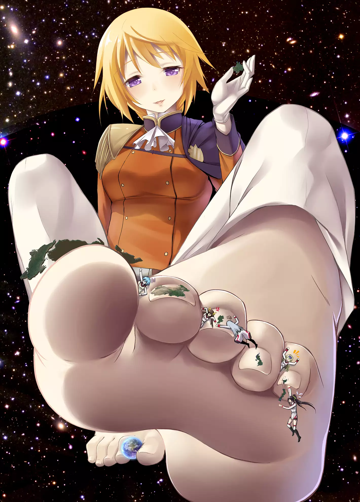 Congregation! Contents of the giant girl