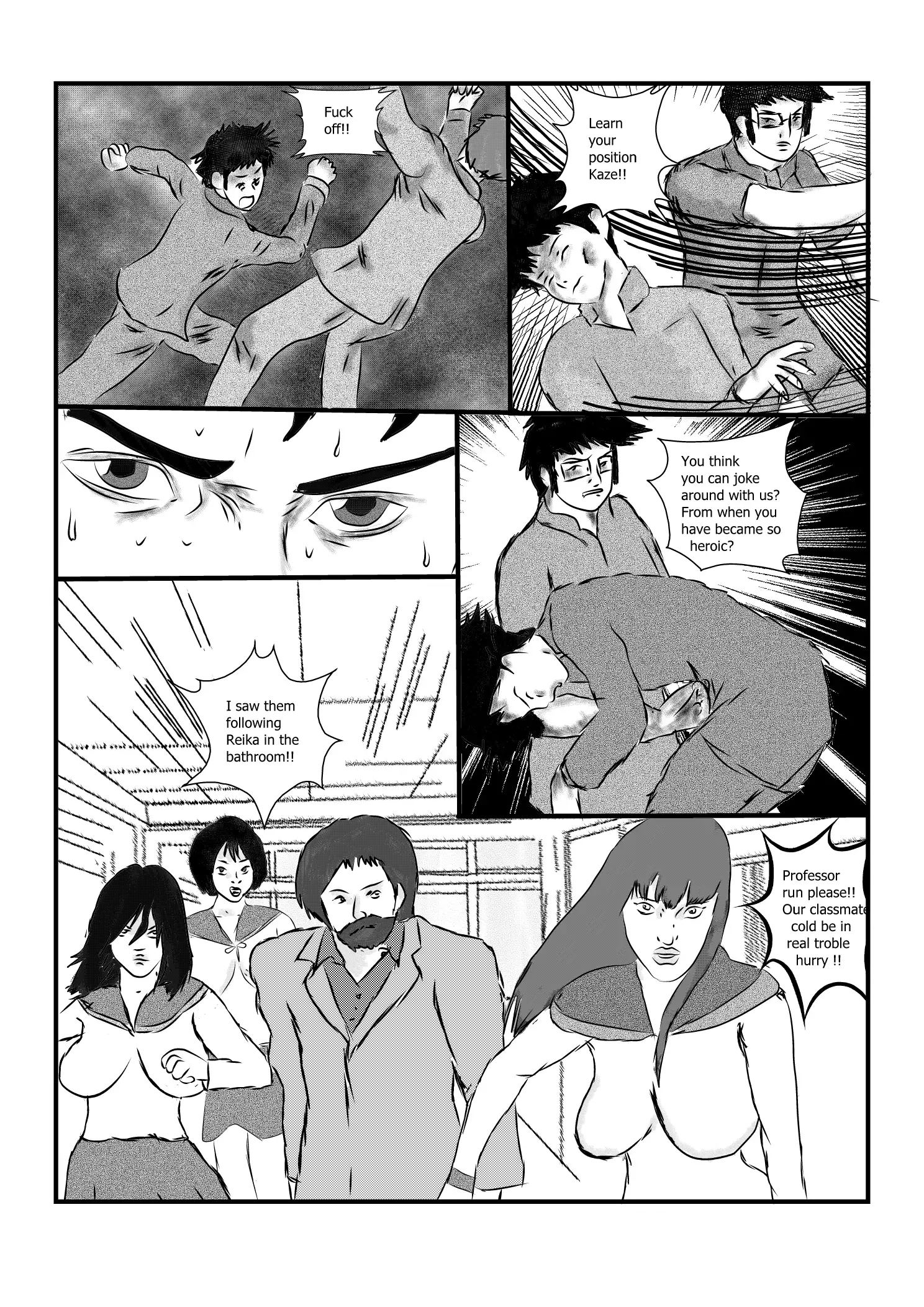 Reika's past Gantz side story