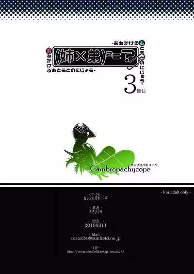 Ane kakeru Otouto no ni jyou san-satume