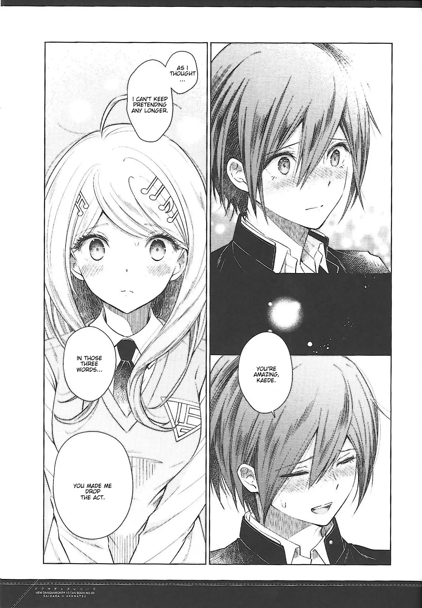 Drama Record/New DanganRonpa V3 Saihara & Akamatsu