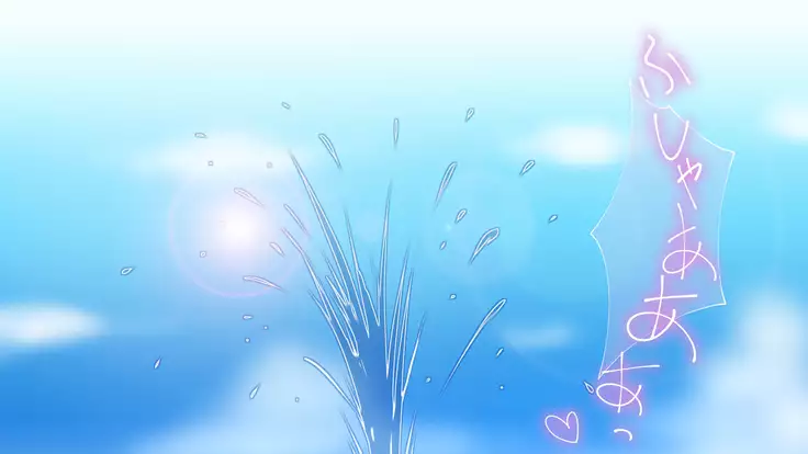 Kusuguri Robokan Beach Hen with Shokushu Kaibutsu