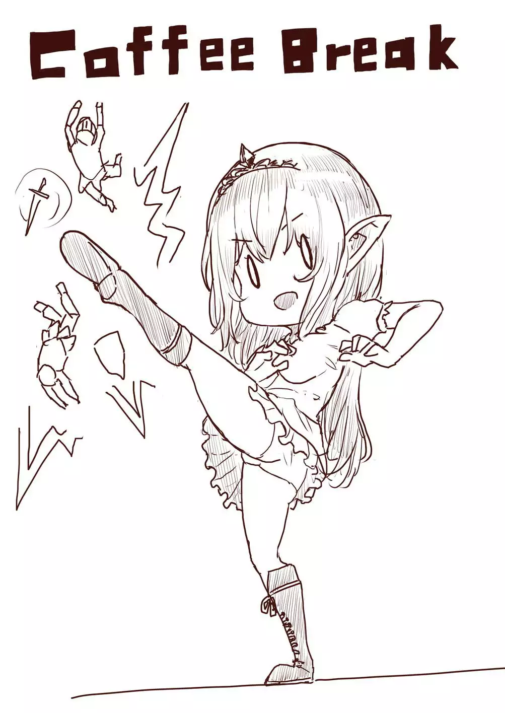 Elf Princess Strikes Back Part1