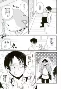 (C91) [Sonic (PANA)] Shinpei-kun ga Neko ni Narimashite (Shingeki no Kyojin)