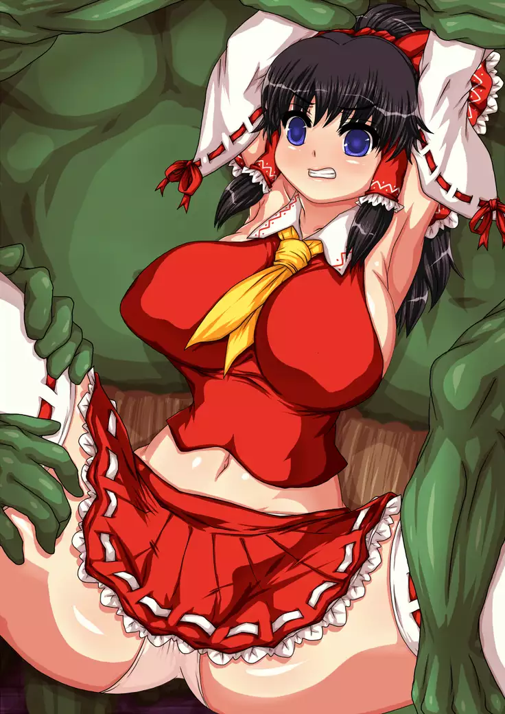Reimu ga Youkai Taiji de Kaeriuchi ni sare Tetteiteki ni Tanetsuke sarechau!