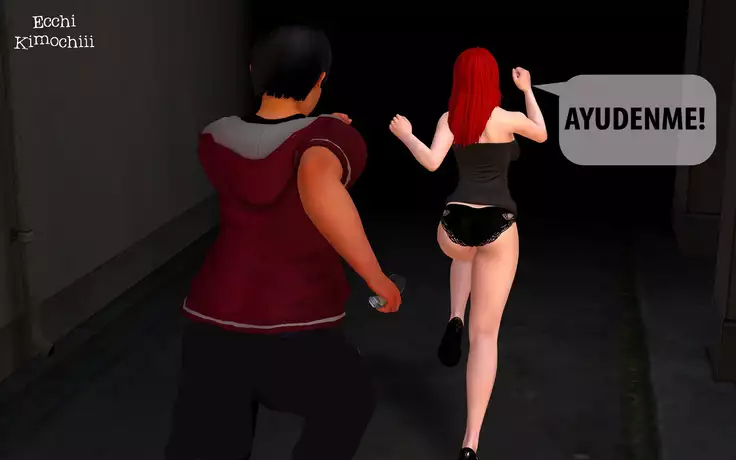 "Robo en el Callejón" parte 1/3 decensored "Ecchi Kimochiii"