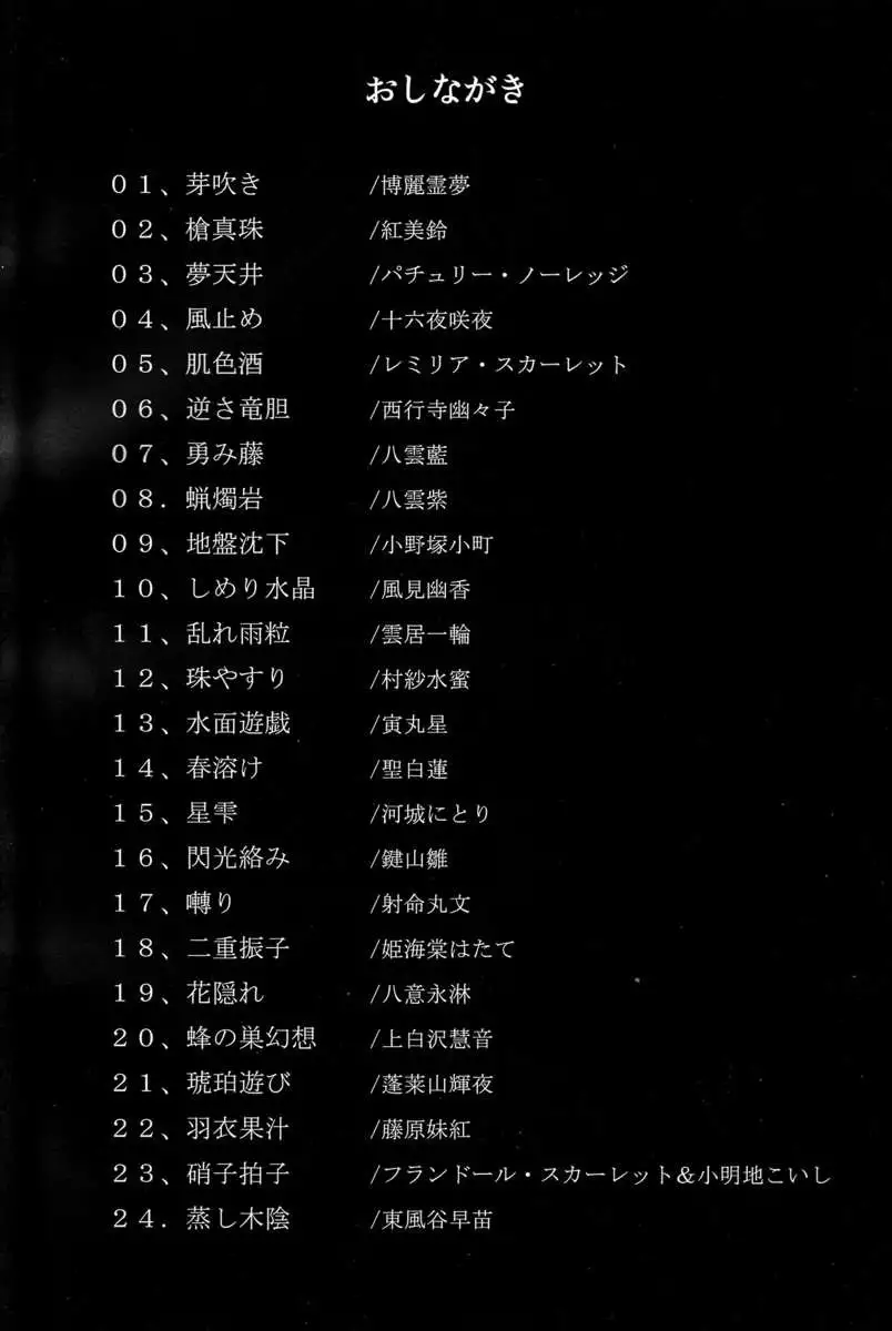 Touhou Paizuri 48 Techniques, Part 1