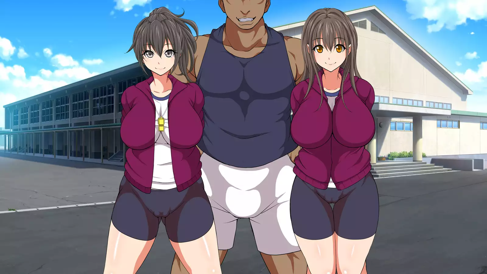 Gasshukujo no Senpai Manager-tachi to -Kyuubyoudai Chinpo no Kouhai-