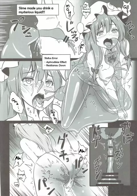 Patchouli ga Ero Dungeon de Hidoi Me ni Au Hon