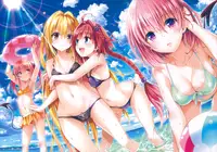 [Yabuki Kentaro] To Love-Ru -Trouble- Darkness Artbook Harem Gold