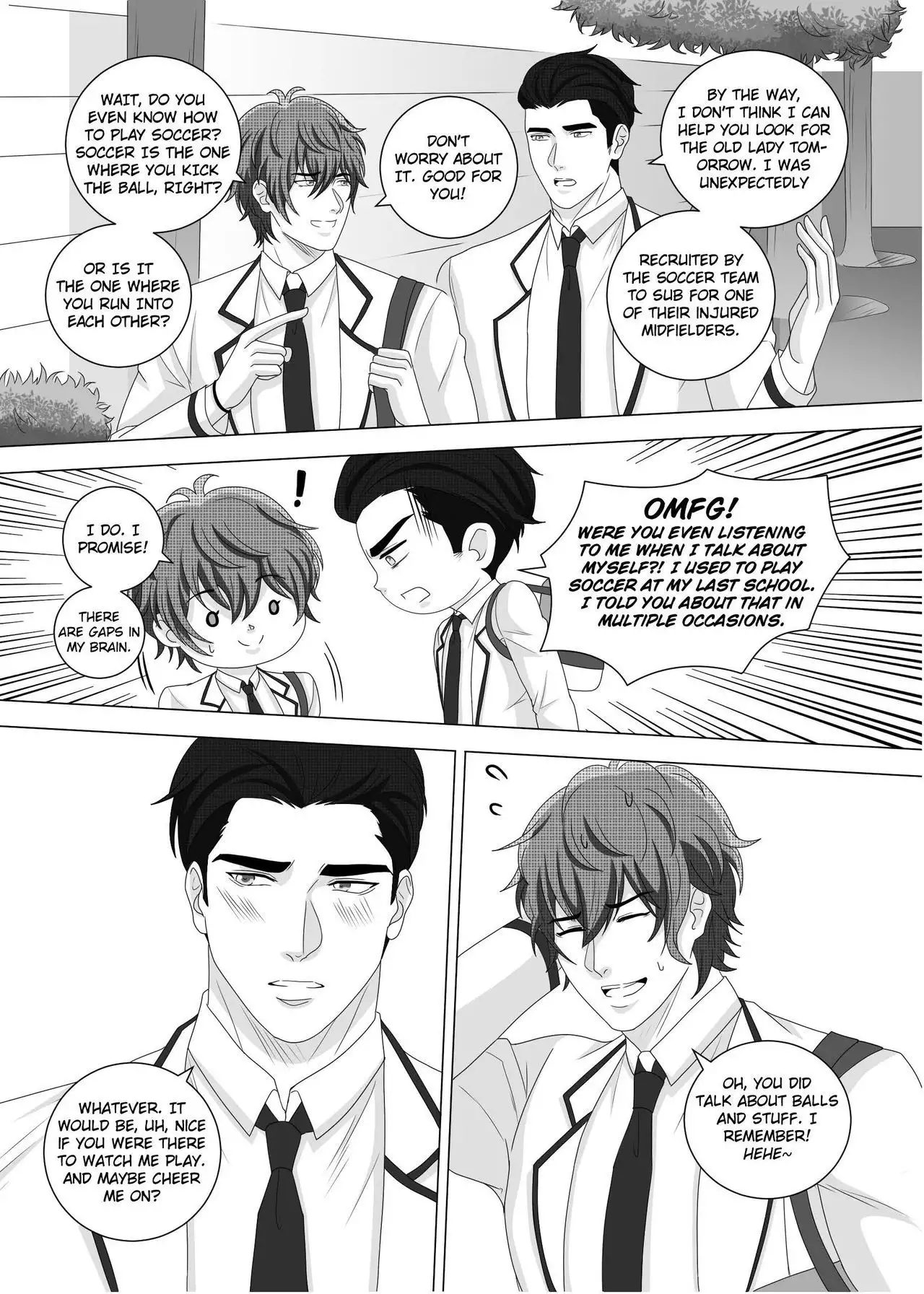 Fujoshi Trapped in a Seme's Perfect Body 3, 4