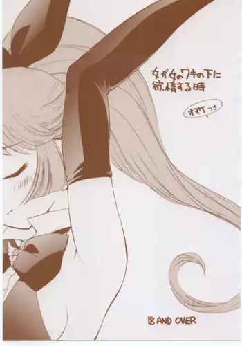 (CR22) [GAME DOME (Kamirenjaku Sanpei)] Onna ga Onna no Waki no Shita ni Yokujou suru Toki (Various)