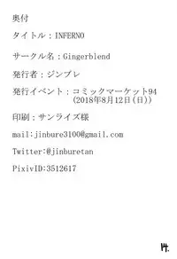 (C94) [Gingerblend (Jinbure)] INFERNO (Fate/Grand Order)