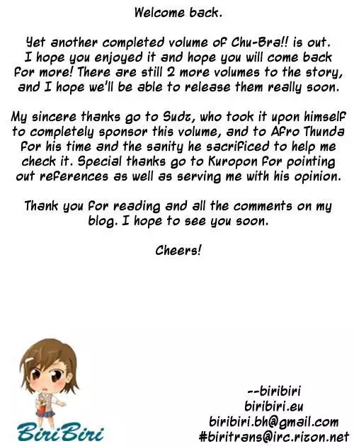 Chu-Bra!! Volume 5 Chapter 34