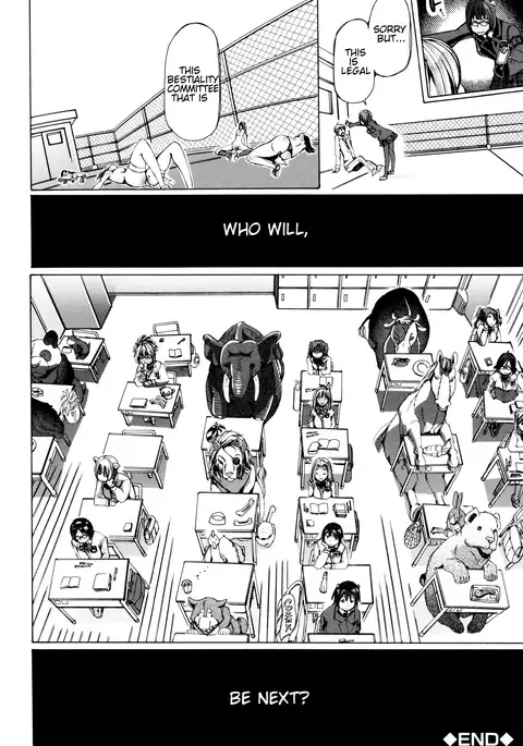 Juukan Kyoushitsu - Bestiality Classroom Ch. 1-5