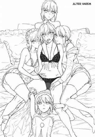 Artoria Alter x Jeanne Alter Sairokushuu