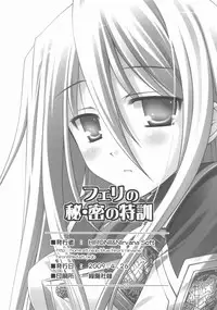 (COMIC1☆3) [Nirvana Soft (HIRONII)] Felli no Hi-Mitsu Tokkun (Chrome Shelled Regios)