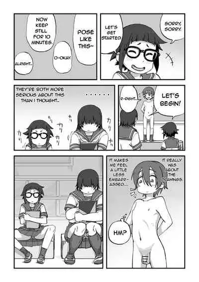 Boku wa Manken Senzoku Nude Model