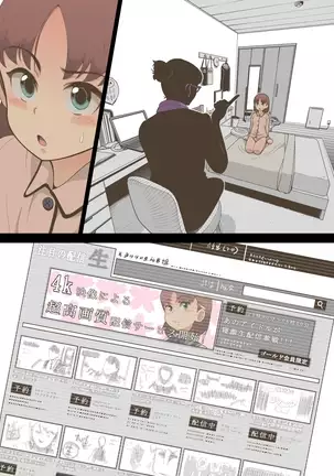 Idol Shoujo - Chijoku na Ichinichi 1 Negao Haishin Hen