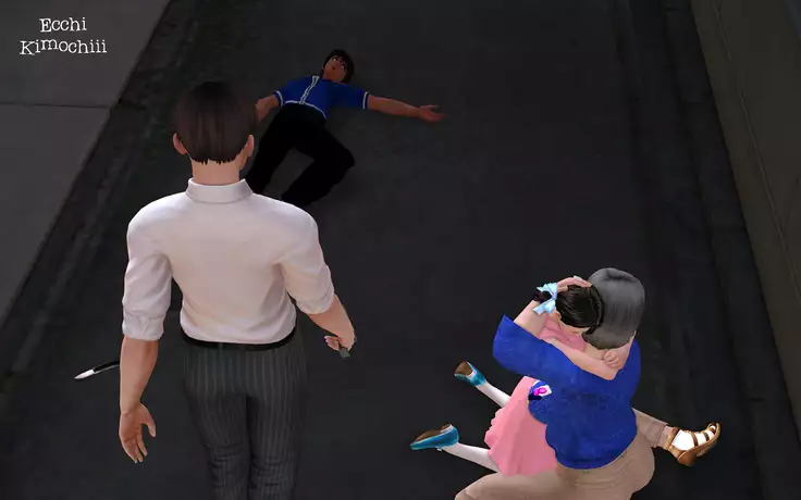 "Robo en el Callejón" parte 1/3 decensored "Ecchi Kimochiii"