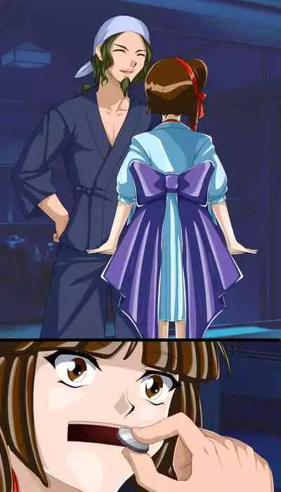 返り討ちにあい貯金箱にされた少女 shinenkan