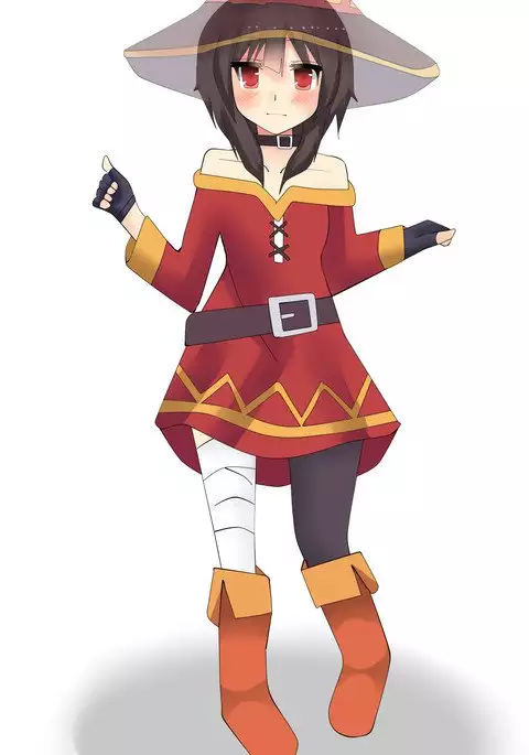 Megumin Ugoira Illust Tsumeawase