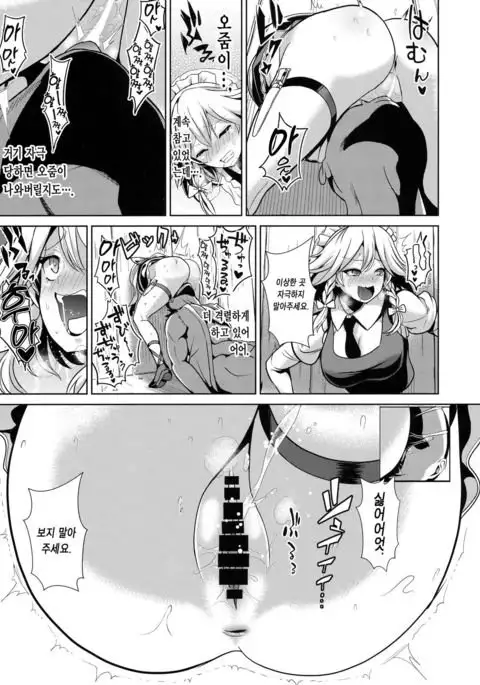 Touhou Kabejiri 8 Izayoi Sakuya