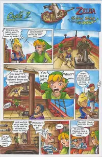 Zelda The wink waker (passage) ENGLISH