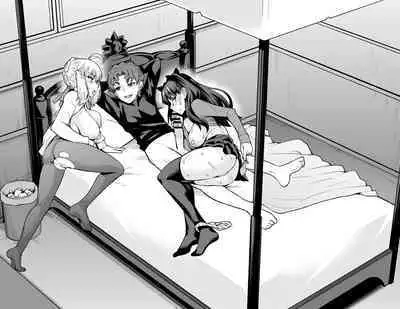 Saber & Rin, Shinji to Uwaki Sex Suru